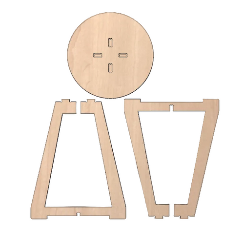 Center Table Project DXF File to Cut on CNC Router